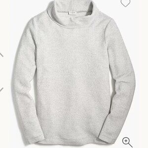 J. Crew Cozy Turtleneck In Light Gray Size Small